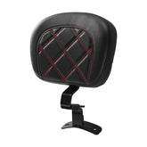 C.C. RIDER Rider Backrest Driver Backrest Pad For Harley Touring CVO Electra Glide Road King Street Glide Road Glide, 2009-2023